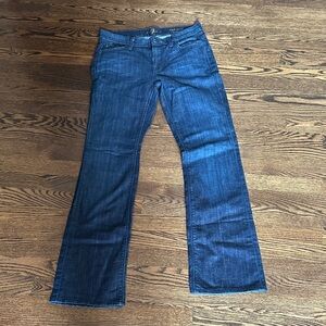 Designer Jeans: Seven Stylish high waist bootcut Blue Women's Jeans